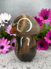 Load image into Gallery viewer, Polychrome Jasper Crystal Mushroom Carving