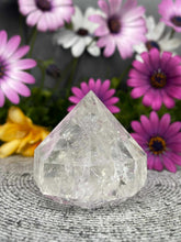 Load image into Gallery viewer, Clear Quartz Diamond Crystal Carving