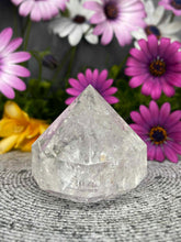 Load image into Gallery viewer, Clear Quartz Diamond Crystal Carving