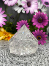 Load image into Gallery viewer, Clear Quartz Diamond Crystal Carving