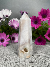 Load image into Gallery viewer, Natural Pink Amethyst Crystal Tower Point