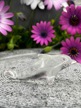Load image into Gallery viewer, Baby Clear Quartz Dolphin Crystal Carving