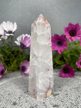 Load image into Gallery viewer, Heavenly Pink Amethyst Flower Agate Crystal Tower