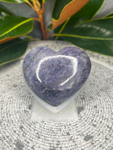 Load image into Gallery viewer, Iolite Crystal Love Heart With Flash
