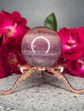 Load image into Gallery viewer, Colorful Candy Fluorite Crystal Sphere