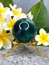 Load image into Gallery viewer, Striking Rainbow Fluorite Crystal Sphere Ball