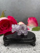 Load image into Gallery viewer, Amethyst Crystal Hippopotamus Carving