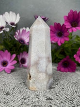 Load image into Gallery viewer, Natural Pink Amethyst Crystal Tower Point