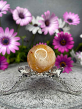 Load image into Gallery viewer, Small Fire Quartz Hematoid Crystal Sphere