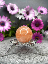 Load image into Gallery viewer, Beautiful Small Fire Quartz Hematoid Crystal Sphere