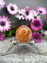 Load image into Gallery viewer, Small Fire Quartz Hematoid Crystal Sphere