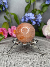 Load image into Gallery viewer, Uplifting Fire Quartz Hematoid Crystal Sphere