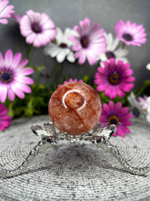 Load image into Gallery viewer, Powerful Small Fire Quartz Hematoid Crystal Sphere