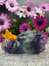 Load image into Gallery viewer, Colourful Fluorite Crystal Dragon Head Carving