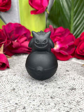 Load image into Gallery viewer, Black Obsidian Gengar Poké Ball Crystal Carving