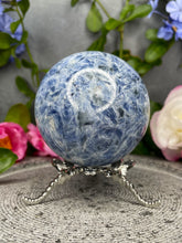 Load image into Gallery viewer, Peaceful Kyanite Crystal Sphere