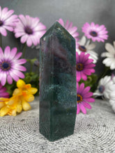 Load image into Gallery viewer, Beautiful Ocean Jasper Crystal Tower Point