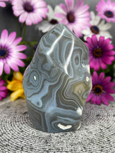 Load image into Gallery viewer, Stunning Orca Agate Crystal Flame Freeform
