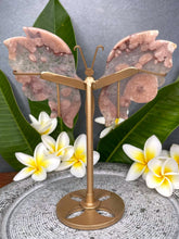 Load image into Gallery viewer, Gorgeous Pink Amethyst Flower Agate Crystal Butterfly Wings