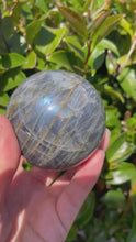 Load and play video in Gallery viewer, Stunning Labradorite Crystal Sphere With Flash
