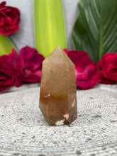 Load image into Gallery viewer, Beautiful Golden Rutile Quartz Crystal Tower Point