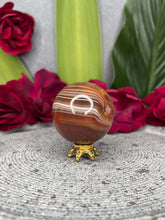 Load image into Gallery viewer, Vivid Sardonyx Crystal Sphere Ball
