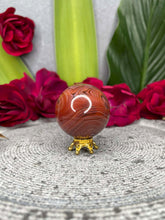 Load image into Gallery viewer, Stunning Red Sardonyx Crystal Sphere Ball