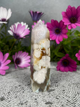 Load image into Gallery viewer, Stunning Flower Agate Crystal Tower Point
