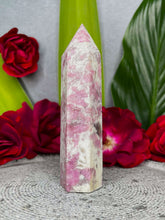 Load image into Gallery viewer, Self-Love Pink Tourmaline Rubellite Crystal Tower Point