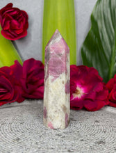 Load image into Gallery viewer, Ravishing Pink Tourmaline Rubellite Crystal Tower Point