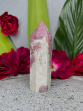 Load image into Gallery viewer, Pretty Pink Tourmaline Rubellite Crystal Tower Point