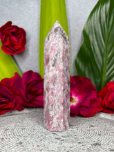 Load image into Gallery viewer, Enchanting Pink Tourmaline Rubellite Crystal Tower Point
