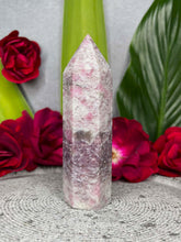 Load image into Gallery viewer, Compassion Pink Tourmaline Rubellite Crystal Tower Point