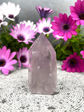 Load image into Gallery viewer, Beautiful Purple Fluorite Crystal Tower Point