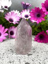 Load image into Gallery viewer, Beautiful Purple Fluorite Crystal Tower Point