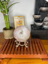 Load image into Gallery viewer, Stunning Pink Amethyst Flower Agate Crystal Sphere