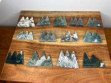 Load image into Gallery viewer, Prosperity Natural Moss Agate Mountain Tree Tops