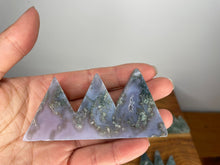 Load image into Gallery viewer, Prosperity Natural Moss Agate Mountain Tree Tops