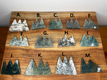 Load image into Gallery viewer, Prosperity Natural Moss Agate Mountain Tree Tops