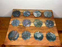 Load image into Gallery viewer, Wealth and Balance Small Moss Agate Apples