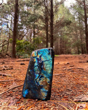 Load image into Gallery viewer, Large Natural Labradorite Crystal Freeform With Stunning Flash