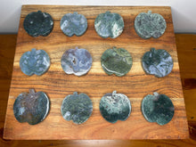 Load image into Gallery viewer, Wealth and Balance Small Moss Agate Apples