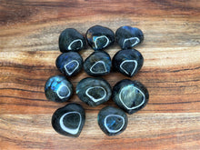 Load image into Gallery viewer, Small Labradorite love heart 1pc