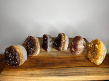 Load image into Gallery viewer, Stunning Citrine Crystal Cluster Geode