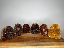 Load image into Gallery viewer, Stunning Citrine Crystal Cluster Geode