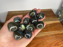 Load image into Gallery viewer, Small Labradorite love heart 1pc