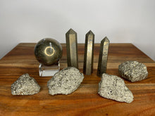 Load image into Gallery viewer, Protection Pyrite Tower And Clusters