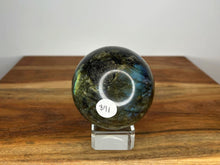 Load image into Gallery viewer, Strength Labradorite Crystal Sphere
