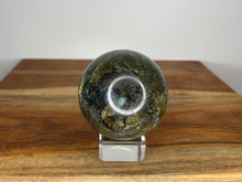 Load image into Gallery viewer, Strength Labradorite Crystal Sphere