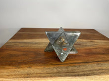 Load image into Gallery viewer, Natural Crystal African Bloodstone Merkaba Star